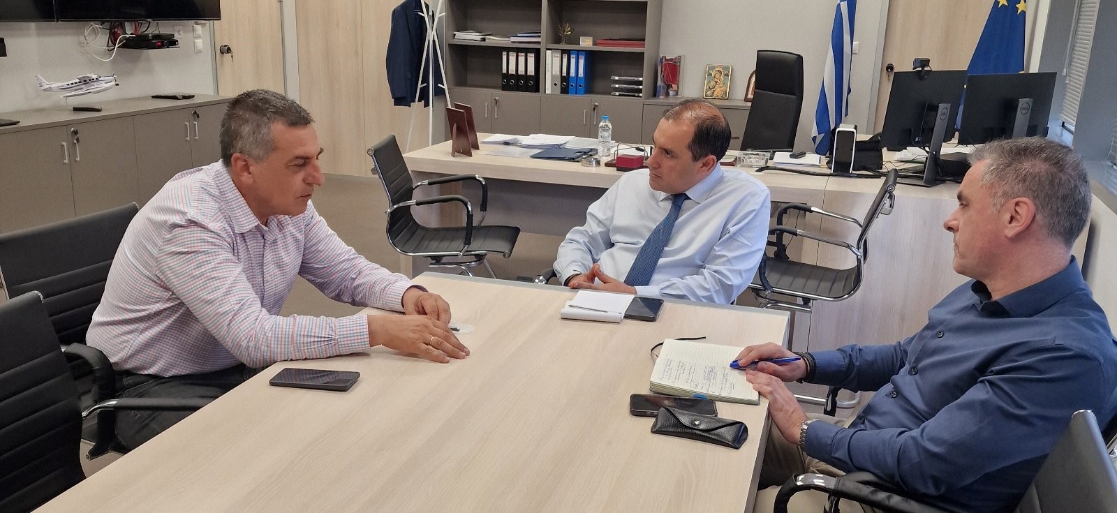 Θέματα Κρατικής Αρωγής στη συνάντηση Κουρέτα - Κατσαφάδου